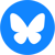 bluesky-social-media-logo-icon circle
